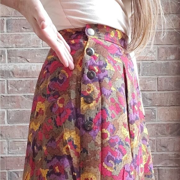 Vintage  Evan-picone petite skirt - Picture 3 of 10